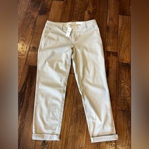 NWT Loft size 10 Girlfriend Chino